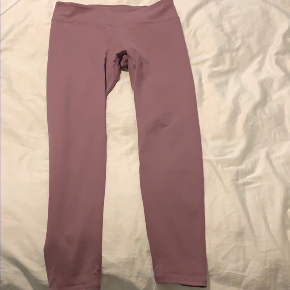 Mauve yoga pants